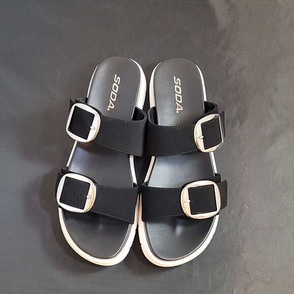 BRAND NEW GENERAL CASUAL SANDALS ADJUSTABLE BUCKLE STRAP CLOSURE SANDAL - Picture 5 of 15
